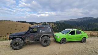 P.2💥Offroad Extrem cu Dacia Logan 1.4mpi-Nissan Patrol-Lada Niva-Suzuki Samurai-Dacia Duster💥