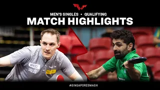 Noshad Alamiyan vs Cedric Nuytinck | MS Qual | Singapore Smash 2023