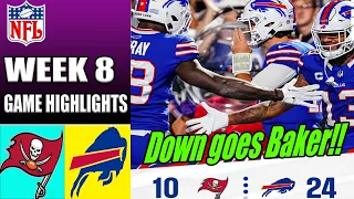 Buffalo Bills vs  Buccaneers [Week 8] GAME Highlights 4th QTR (10/26/23) | NFL Highlights TODAY