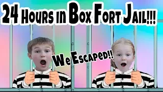 Box Fort 24 hours Challenge