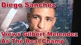 UFC 166's Diego Sanchez Views Gilbert Melendez As The Real Champ