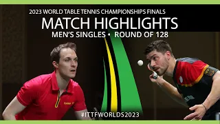 Patrick Franziska vs Cedric Nuytinck | MS R128 | 2023 ITTF World Table Tennis Championships Finals