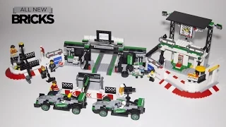 Lego Speed Champions 75883 MERCEDES AMG PETRONAS Formula One Team Speed Build