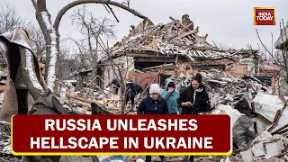 Russia Unleashes Hellscape In Ukraine; Railway Station, Airports Destroyed | Day 47 Of Invasion