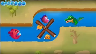 Fishdom New Ads Minigame Attack Crocodile And Big Fish Help The Fish Fishdom Epi 5