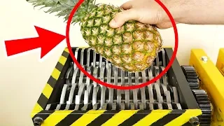 Pineapple vs Crusher - Crushing Destroy Everything Process is Amazing