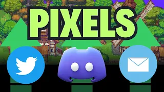 HOW TO INCREASE REPUTATION SCORE in PIXELS Game and Learn how to connect SOCIAL ACCOUNTS