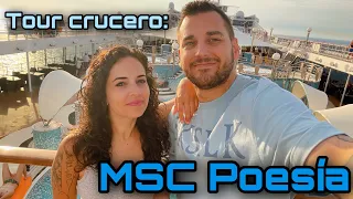 Tour por el MSC Poesia! Nuestro crucero por los fiordos noruegos!