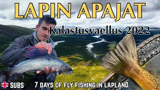 7 DAYS OF FISHING IN SWEDISH LAPLAND