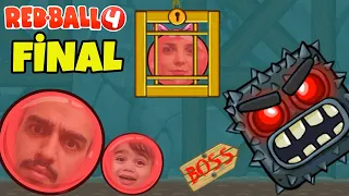 REDBALL 4 BİTTİ! BÜYÜK BOSS | REDBALL 4 MAĞARALAR FİNAL