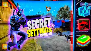 This SECRET SETTINGS : will make you panel user 😱🔥 || Bluestacks 4 l Msi 4 (4K)