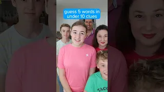 Guess the Word in Under 10 Clues!!  🤔 | Ballinger Family #shorts