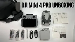 UNBOXING - DJI Mini 4 Pro Fly More Combo