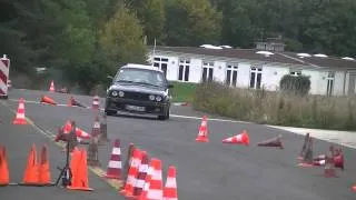 E30 BMW AutoX at Bitburg