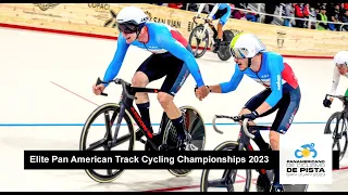 Men Madison Race 30 km | Elite Pan American Track Cycling Championships 2023, San Juan - Argentina..