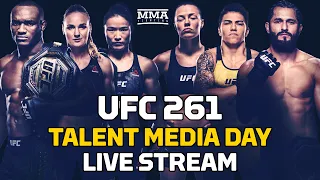 UFC 261: Usman vs Masvidal 2 | Talent Media Day w/ Jon Anik & Megan Olivi - MMA Fighting