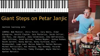 machine learning music on "Giant Steps" & Petar Janjic's drums