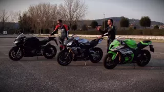 COMPARATIVA 1000  2015 - M1 - ZX10R - S 1000RR