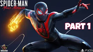 SPIDER-MAN MILES MORALES Part 1 Gameplay Walkthrough (PS5) - No Commentary