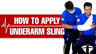 How to Apply Underarm Sling? #BeALifesaver