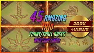 45 AMAZING TH10 FUNNY/TROLL BASE DESIGN COMPILATION WITH COPY LINKS !| KING WARRIORS |