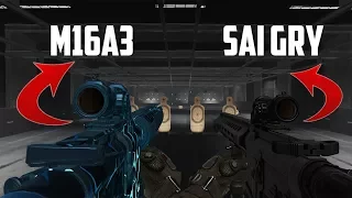 СЕКРЕТНЫЕ ЭКСПЕРИМЕНТЫ В WARFACE! SAI GRY AR-15 VS M16A3 CUSTOM!