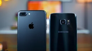 iPhone 7 Plus vs S7 Edge Camera Comparison