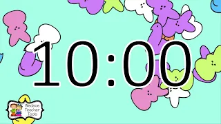 10 Minutes Easter Peeps Countdown Timer