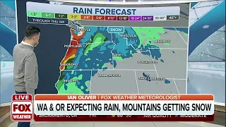 Parts Of Northwest Expect Significant Rain In Next Week, Mountain Snow