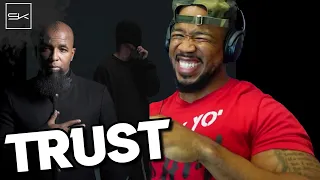 NF & TECH N9NE?....TRUST - BRUH, THIS WAS A BANGER!!!! - REACTION