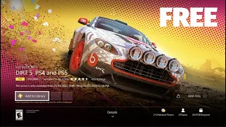 How to get Dirt 5 Free on PlayStation | PS4 | PS5