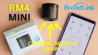 👌Sin vueltas 🤦‍♂️como configurar y agregar controles a tu Broadlink RM4 MINI bien explicado❗