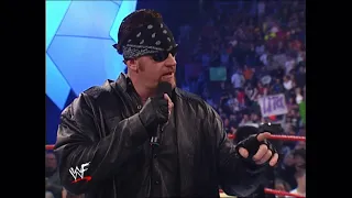 Heel Undertaker Gets Mad At The Stone Cold Steve Austin What Chant