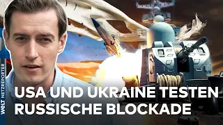 UKRAINE-KRIEG: Husarenstück - Frachter ignoriert Putins Seeblockade-Drohung | WELT Spezial