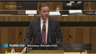 Nikolaus Berlakovich (ÖVP) - 158. Nationalratssitzung | 5.05