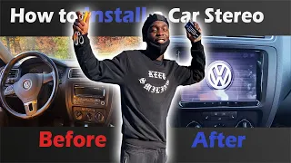 How to Install a Car Stereo for Volkswagen Jetta !