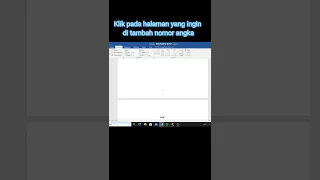 Cara Membuat Nomor Halaman di Word