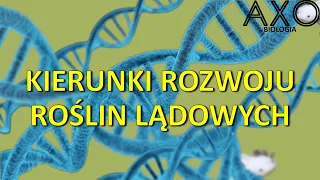 18. Główne kierunki rozwoju roślin lądowych