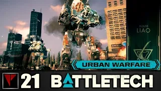 BATTLETECH Urban Warfare #21 - Снятие осады (Часть I)