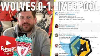 MUCH NEEDED 3 POINTS | WOLVES 0-1 LIVERPOOL | LIVERPOOL FAN REACTIONS