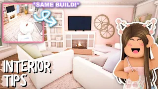 MAKE YOUR BLOXBURG INTERIOR LOOK 10x BETTER WITH THESE TRICKS!