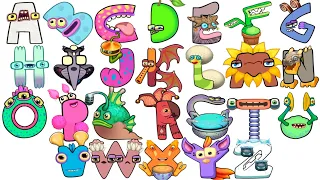 Alphabet Lore But They Got To My Singing Monsters (A-Z...)