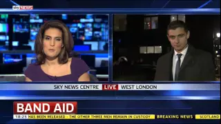 Band Aid 30 Do They Know Its Christmas - reports from the recording day Sat 15th, 2014 Sky News