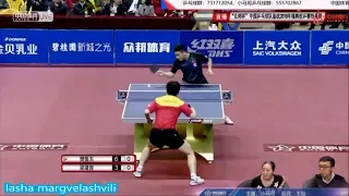 Liang Jingkun vs Fan Zhendong (WTTTC 2018 Warm Up)