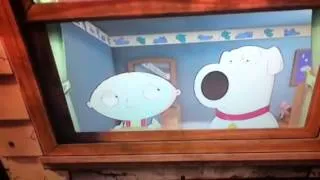 FAMILY GUY - BRIAN AND STEWIE TRY STOP 9/11