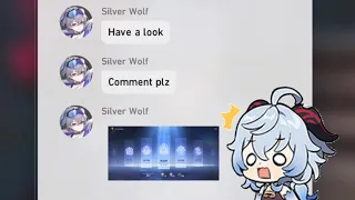 Silverwolf Plays The Game She is In (Honkai: Star Rail)