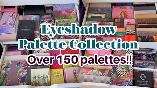 Eyeshadow Palette Collection & Declutter 2020 | 150 Palettes!!
