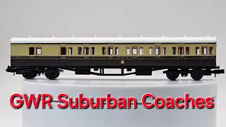 Dapol N Gauge GWR Suburban Coaches Review.