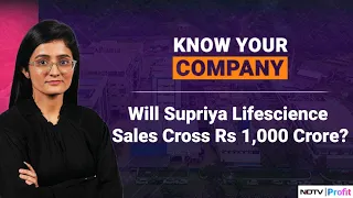 Supriya Lifescience Has Big Expansion Plans | Know Your Company | NDTV Profit