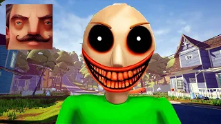 Hello Neighbor - My New Neighbor Big Baldi Exe Act 2 Gameplay Walkthrough